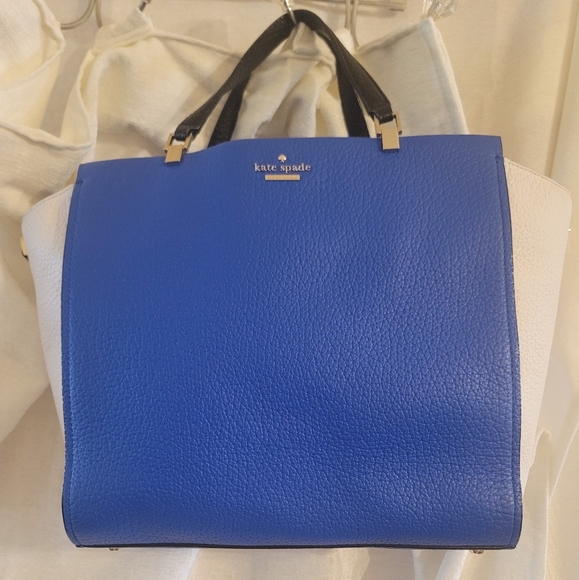 Kate Spade New York Chelsea Square Hayden Top Handle Satchel- Large Multi-color - Picture 2 of 15